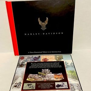 3 D Harley-Davidson Pop Up Collectible Book by Jerry Hatfield